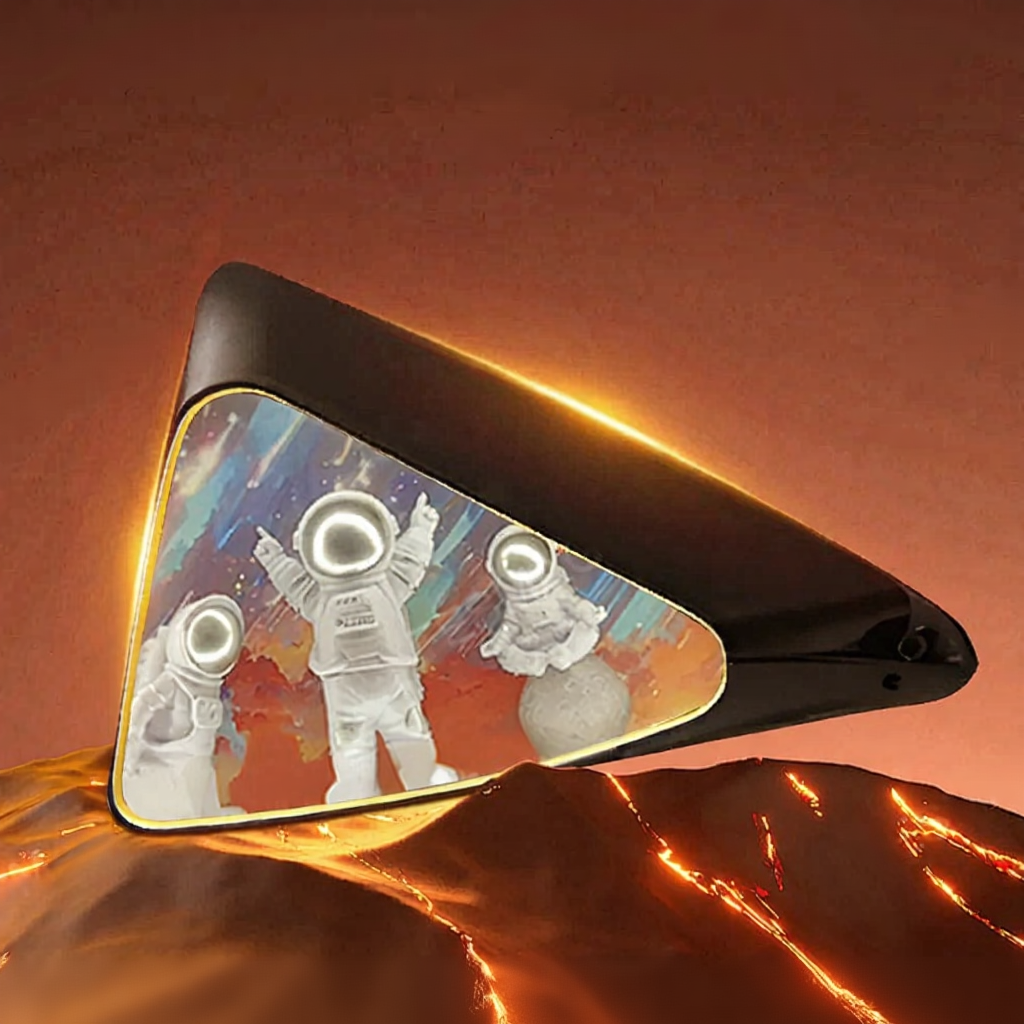 Tesla Model 3/Y/3 Highland Astronaut Ambient Light Triangle Window