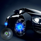 Tesla Model Y LED Floating Center Caps (4pcs)