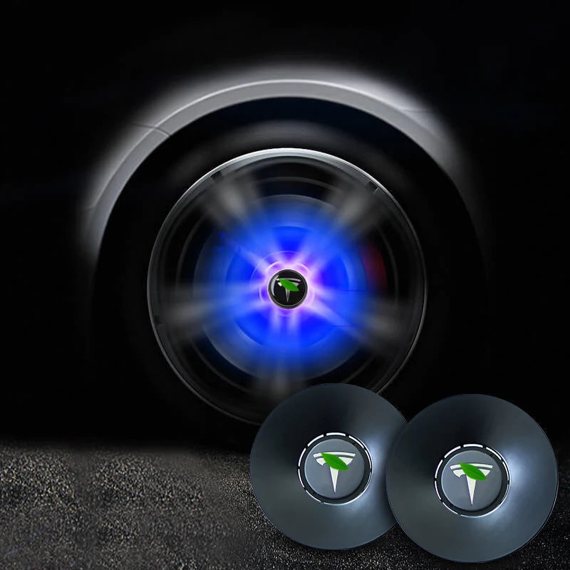 Tesla Model Y LED Floating Center Caps (4pcs)