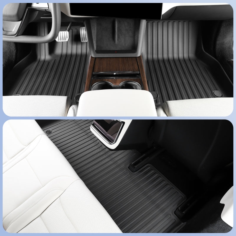 Tesla Model S All Weather Floor Mats (2021-2025) Secondary image