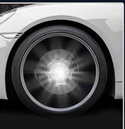 Tesla Model Y LED Floating Center Caps (4pcs)