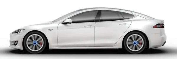 19" Floating Cap for Tesla Model 3 (4pcs)