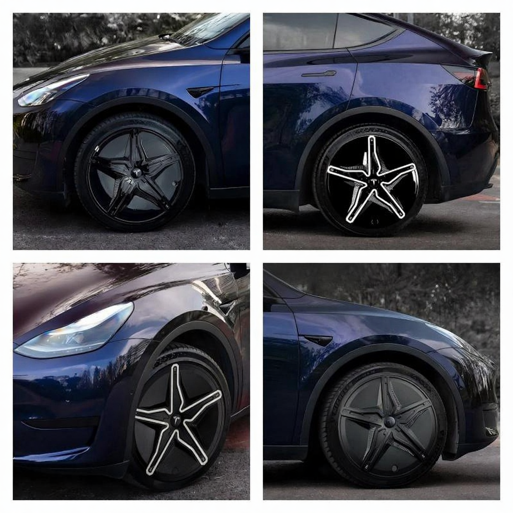 Tesla Model Y 19-inch Starfish Style Hubcap