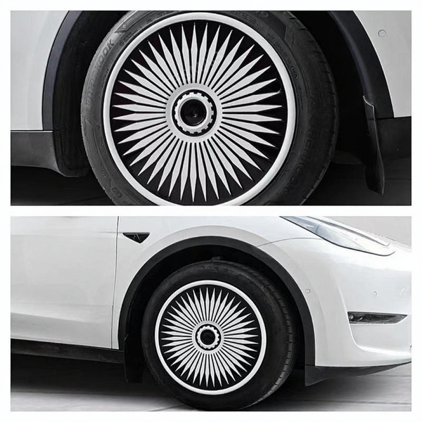 Tesla Model Y Full Wrap 19" Hubcap Wheel Protectors