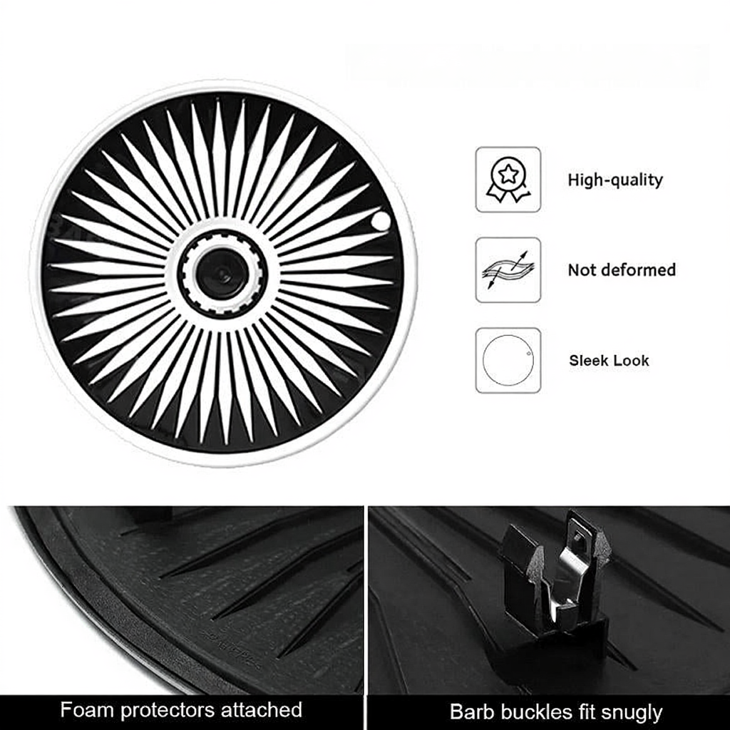 Tesla Model Y Full Wrap 19" Hubcap Wheel Protectors