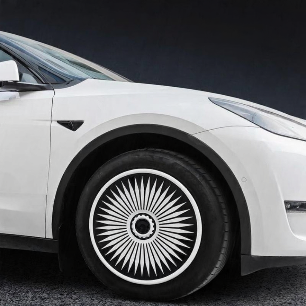 Tesla Model Y Full Wrap 19" Hubcap Wheel Protectors