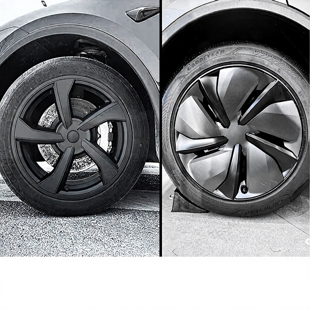 Tesla Model Y Juniper 19'' Crossflow Hubcaps（4PCS）
