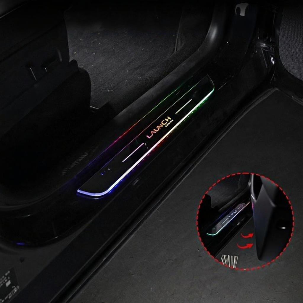 Tesla Model Y Juniper LED Illuminated Door Sill Strip