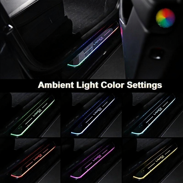 Tesla Model Y Juniper LED Illuminated Door Sill Strip
