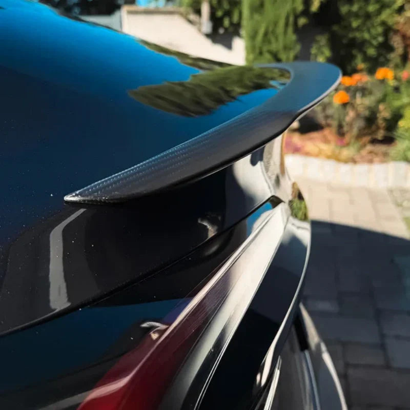 2025+ Tesla Model Y Juniper Real Carbon Fiber Spoiler Secondary image