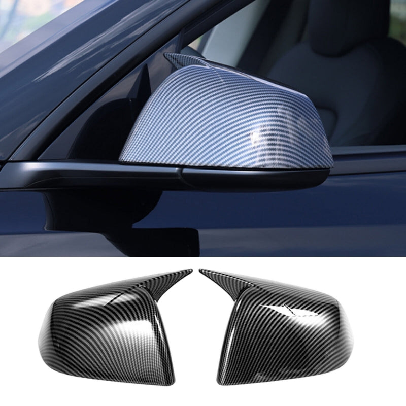 Tesla Model Y Mirror Cover in the Shape of a Bullhorn（2019-2024）