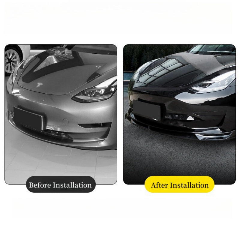 Tesla Model Y Sport Style Front Bumper Lip Kit（2019-2023）