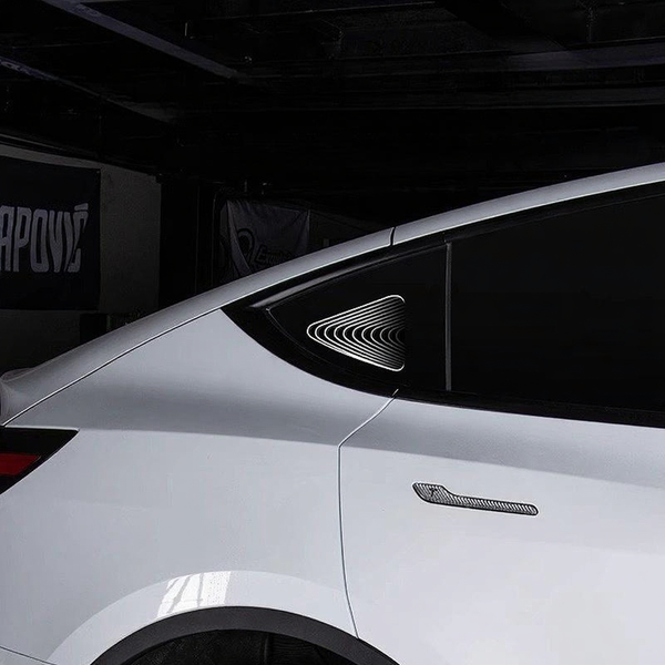 Tesla Model 3/Y/3 Highland Triangle Window Ambient Lighting (2 PCS)