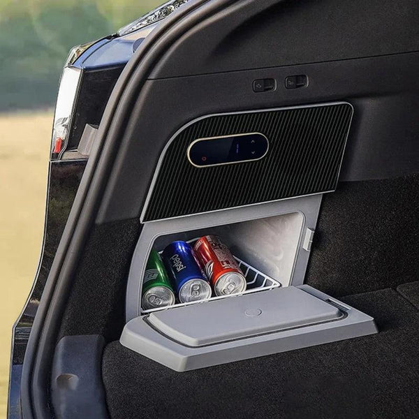 Tesla Model Y Trunk With Refrigerator/Cooler Built In
