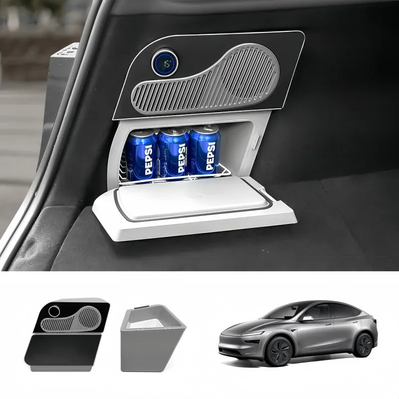 Tesla Model Y Trunk With Refrigerator/Cooler Built In