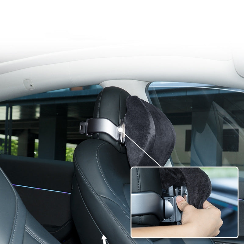 Tesla Multifunctional Headrest Adjustable Pillow
