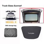 Tesla Model X Windshield Sunshade Front and Rear Sunroof（6pcs Full sunroof）