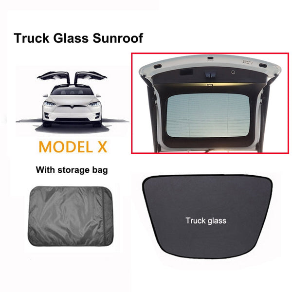 Tesla Model X Windshield Sunshade Front and Rear Sunroof（6pcs Full sunroof）