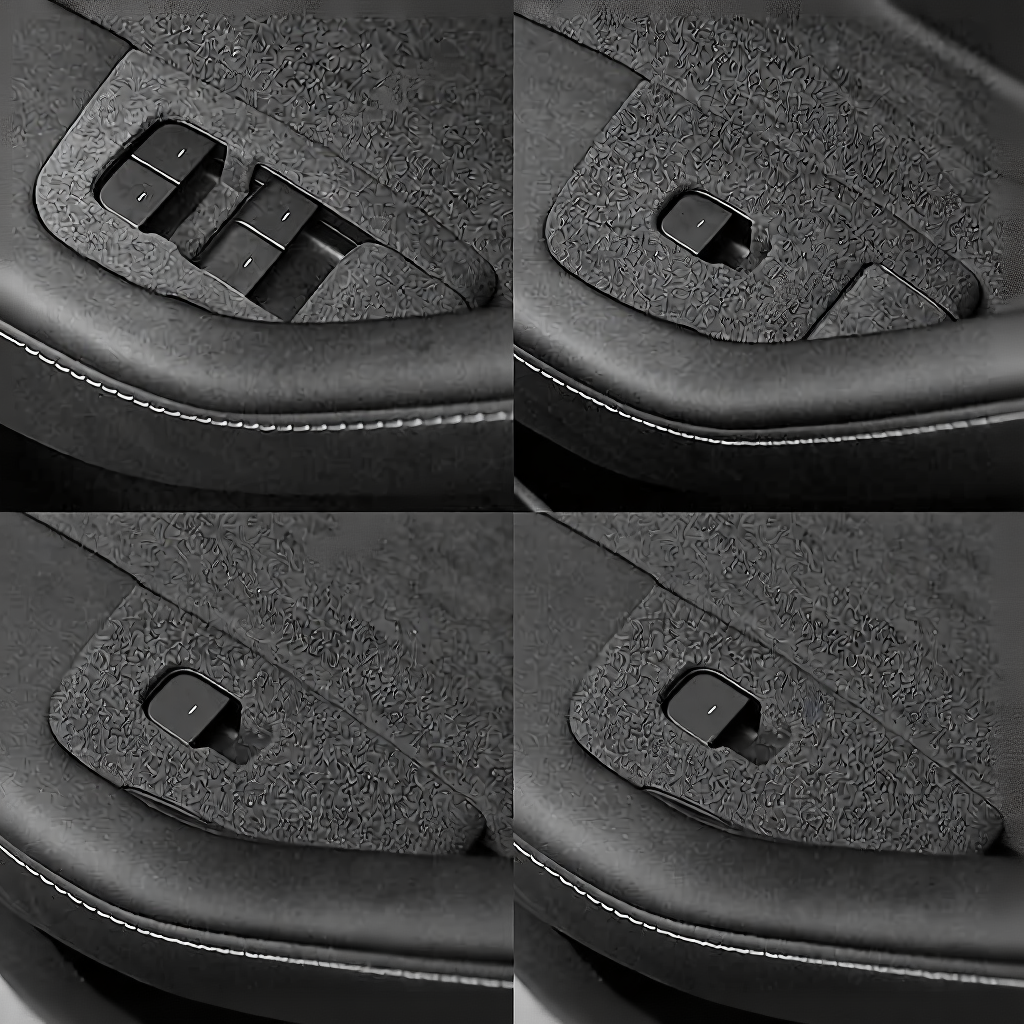 Tesla Model 3/Y/3 Highland Door Switch Button Trim Cover