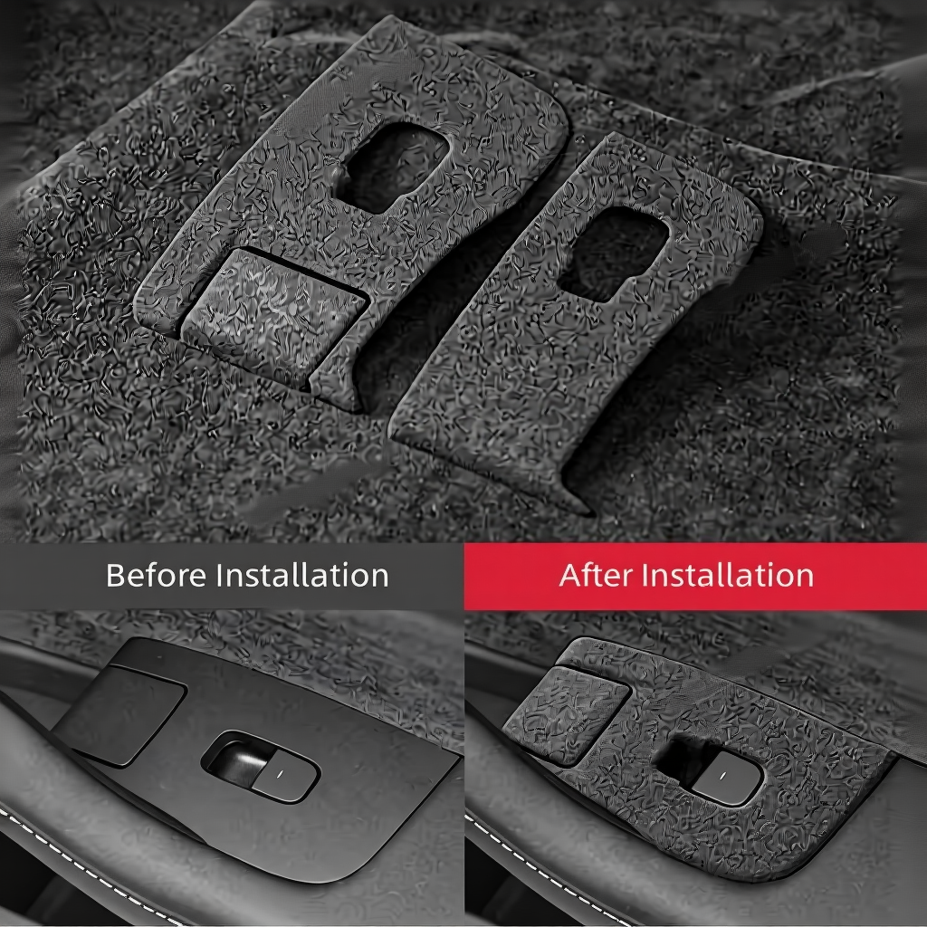 Tesla Model 3/Y/3 Highland Door Switch Button Trim Cover