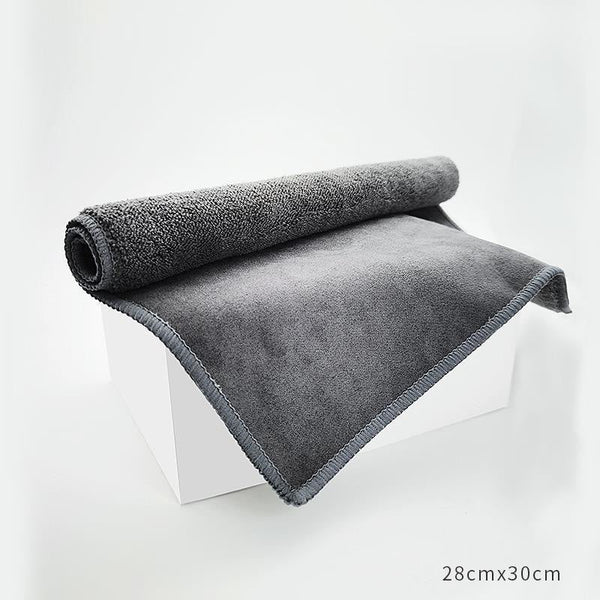 2Pcs Tesla Multipurpose Coral Fleece Towel