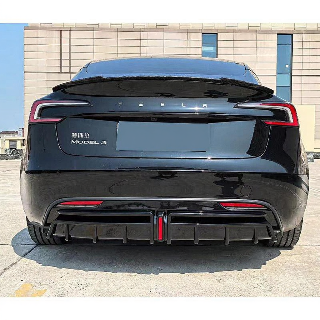 Tesla Model 3/3 Highland Rear Bumper Lip Guard Protector