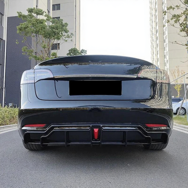 Tesla Model 3/3 Highland Rear Bumper Lip Guard Protector