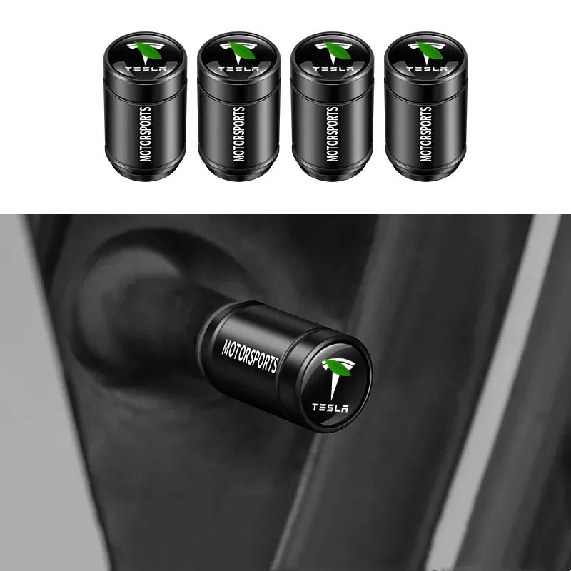 Tire Valve Stem Caps for Tesla Main image