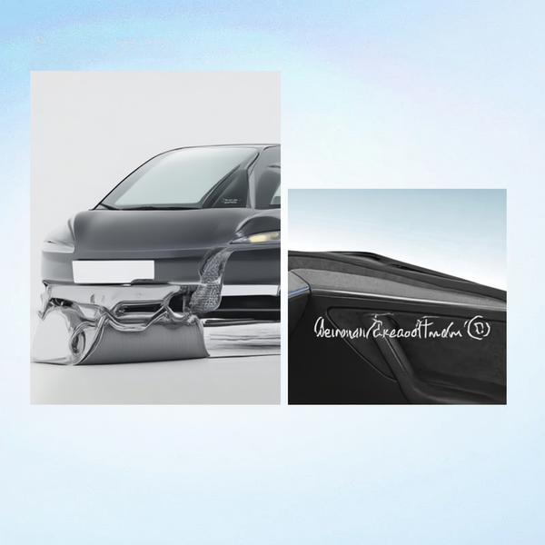 Ultra-Thin Alcantara Door Gap Trim for Tesla Model 3/Y