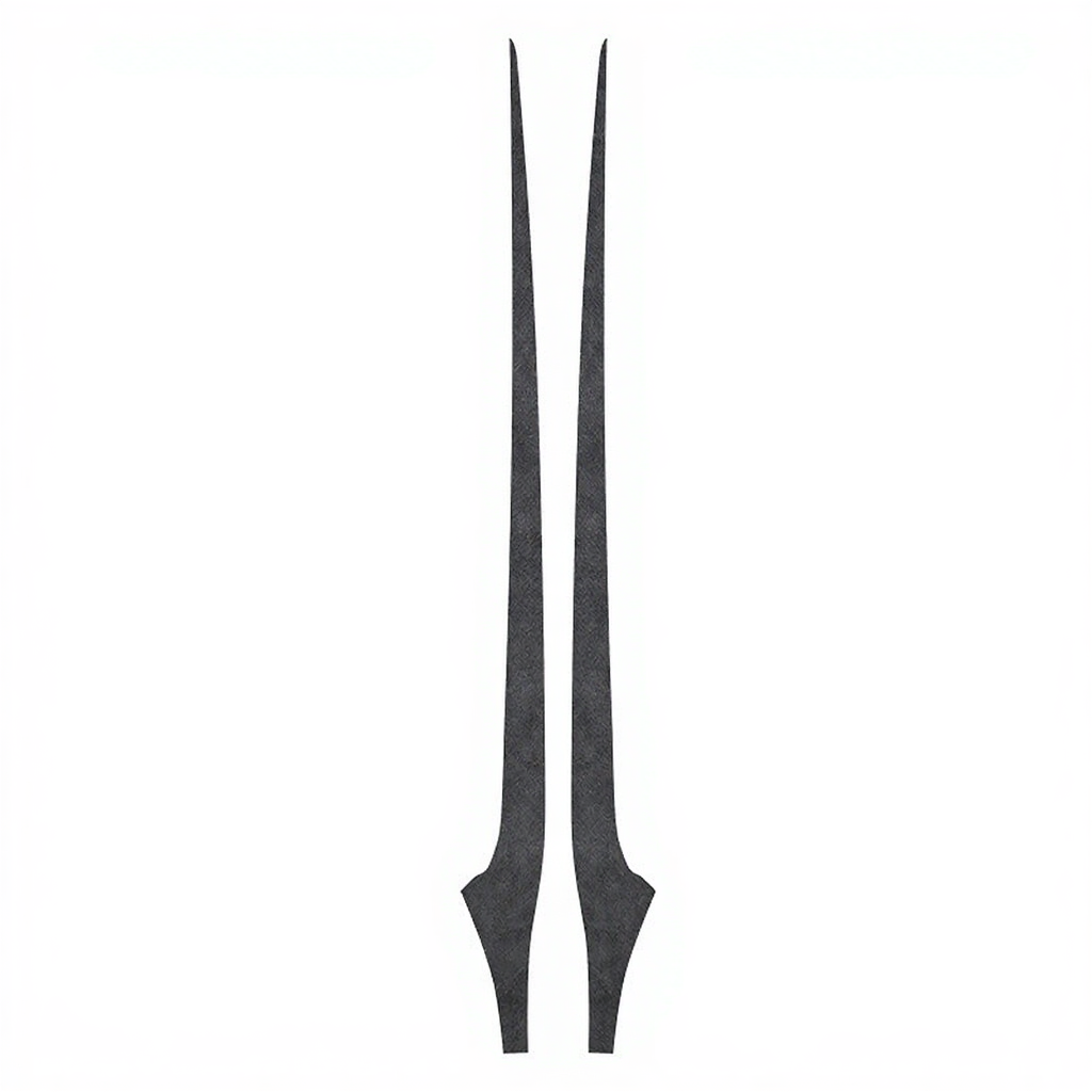 Ultra-Thin Alcantara Door Gap Trim for Tesla Model 3/Y