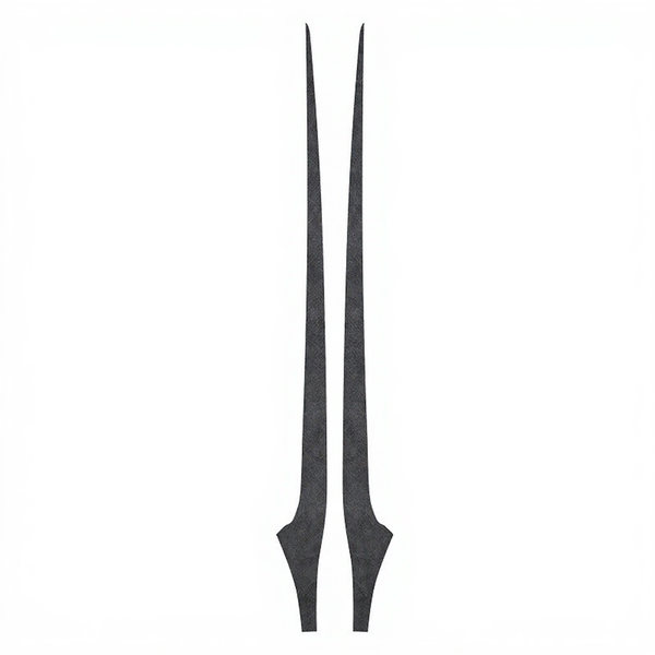 Ultra-Thin Alcantara Door Gap Trim for Tesla Model 3/Y