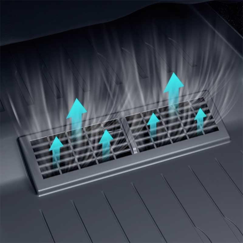2Pcs Under Seat Air Outlet Protection Cover for Tesla Model Y