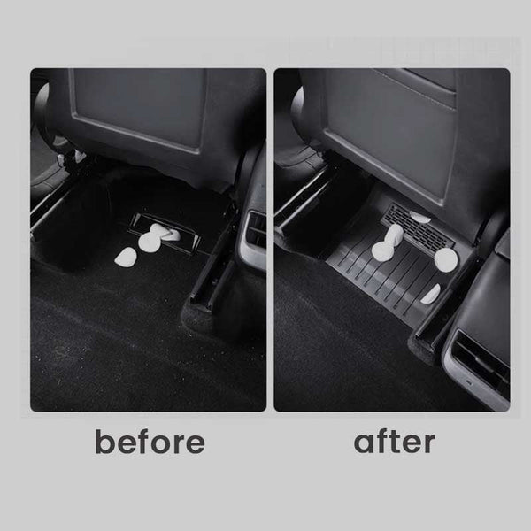 2Pcs Under Seat Air Outlet Protection Cover for Tesla Model Y