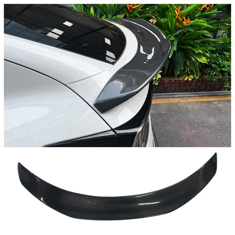 V-Style Carbon Fiber Rear Spoiler for Tesla Model Y Juniper Main image