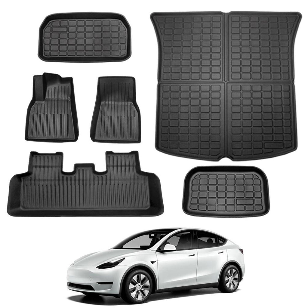 Floor Mats for the Tesla Model Y 3D - Left rudder