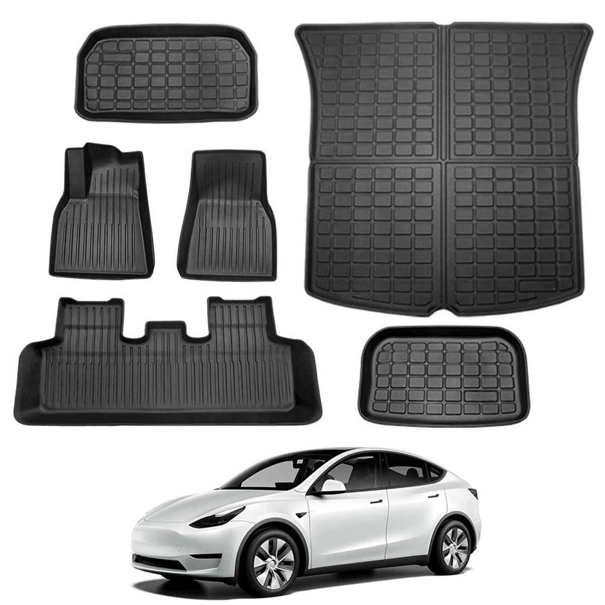 Floor Mats for the Tesla Model Y 3D - Left rudder