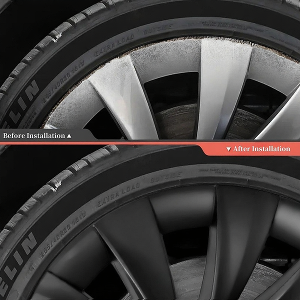 Wheel Hubcaps for Tesla 2025+ Model Y Juniper 20'' Helix 2.0