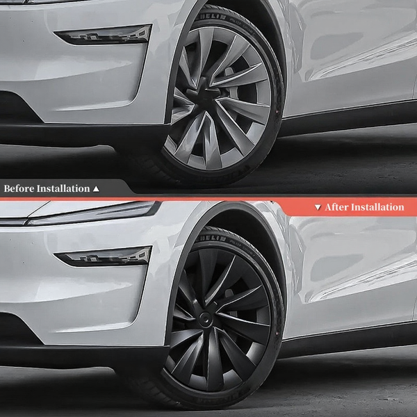 Wheel Hubcaps for Tesla 2025+ Model Y Juniper 20'' Helix 2.0