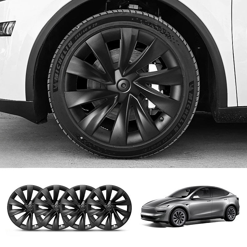 Wheel Hubcaps for Tesla 2025+ Model Y Juniper 20'' Helix 2.0 Main image