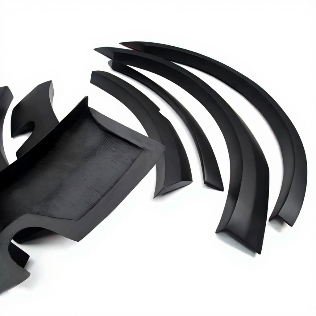 Wide ABS Wheel Arch Fender Flares for Tesla Model Y 2020-2024
