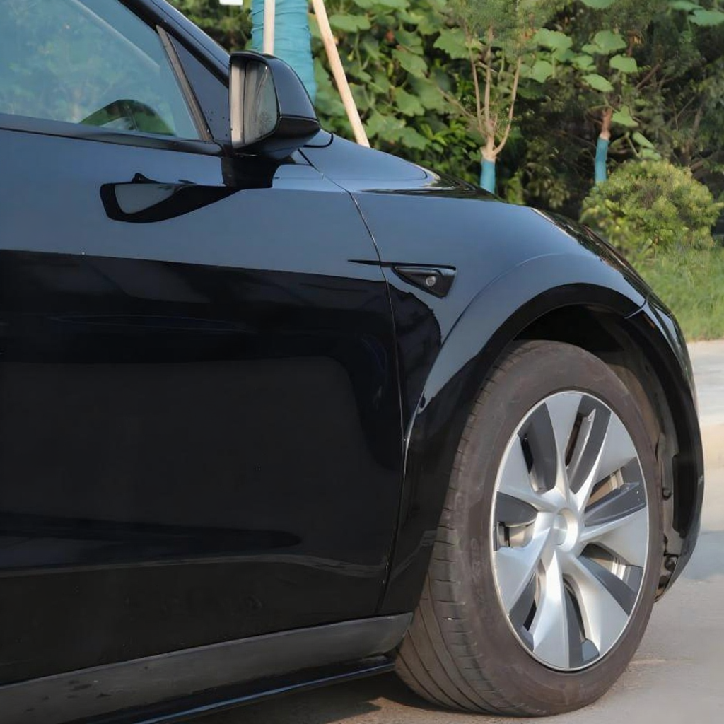 Wide ABS Wheel Arch Fender Flares for Tesla Model Y 2020-2024