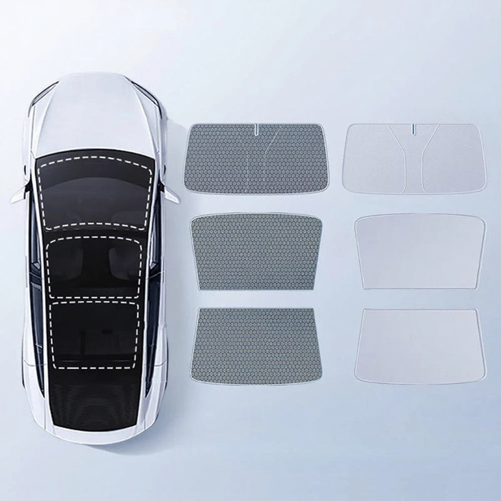 Roof & Windshield UV Shades for Tesla Model 3/ Y
