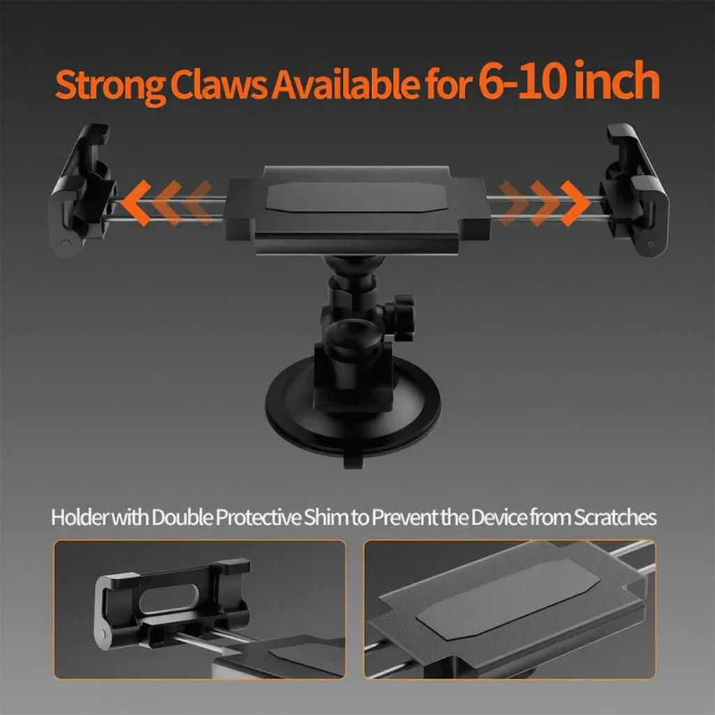 Starlink Mini Suction Cup Mount with Full 360° Adjustable Rotation