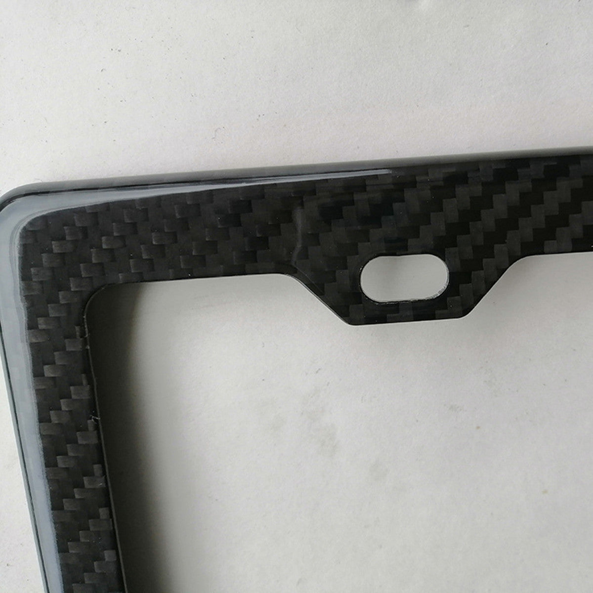 Carbon fiber license plate holder for the Tesla model 3/Y （1PCS）