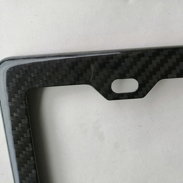 Carbon fiber license plate holder for the Tesla model 3/Y （1PCS）