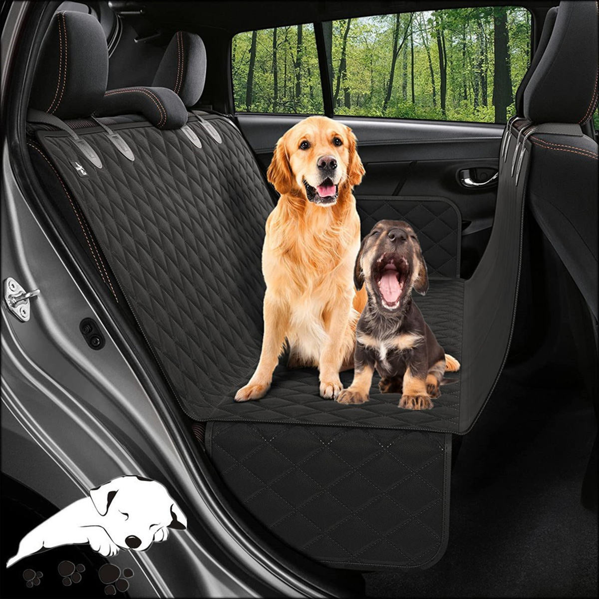 Backseat Dog Cover for Tesla Model 3/S/X/Y