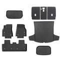 9Pcs All Weather Tesla Model Y Floor Mats TPE - Left rudder