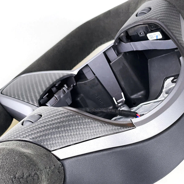 Alcantara Yoke Steering Wheel for Tesla Model 3 / Y