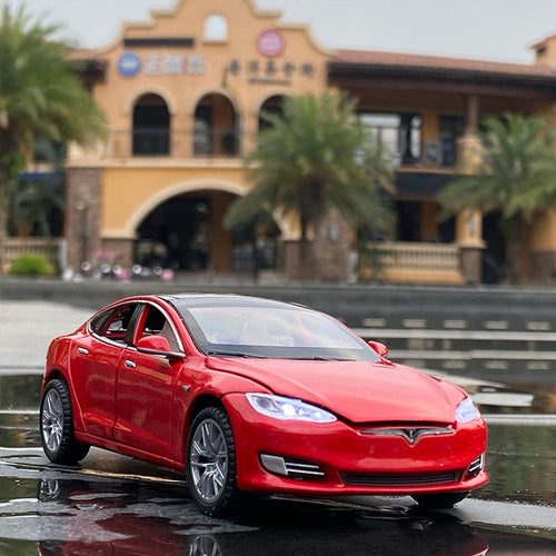 1:32 Tesla Model S Toy Car - Alloy Model