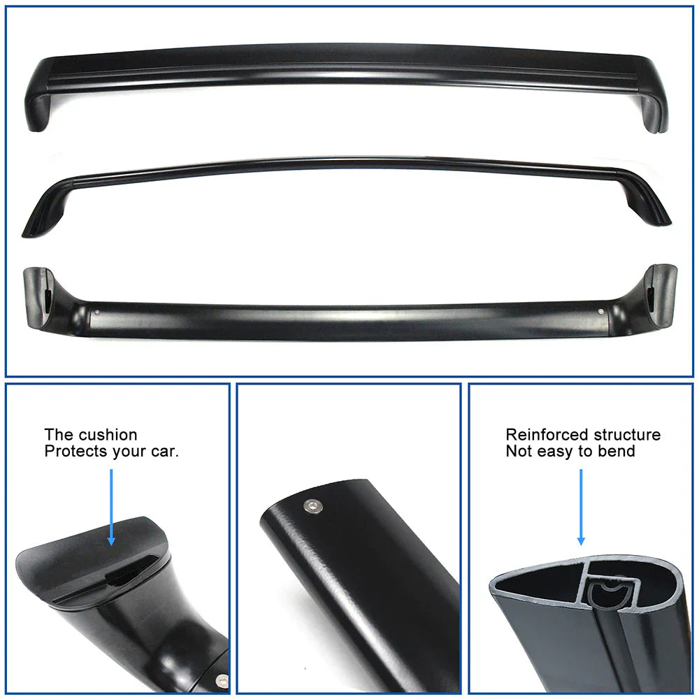 Anti-Theft Lock Equipped Tesla Model 3/Y Roof Rack (Set of 2)